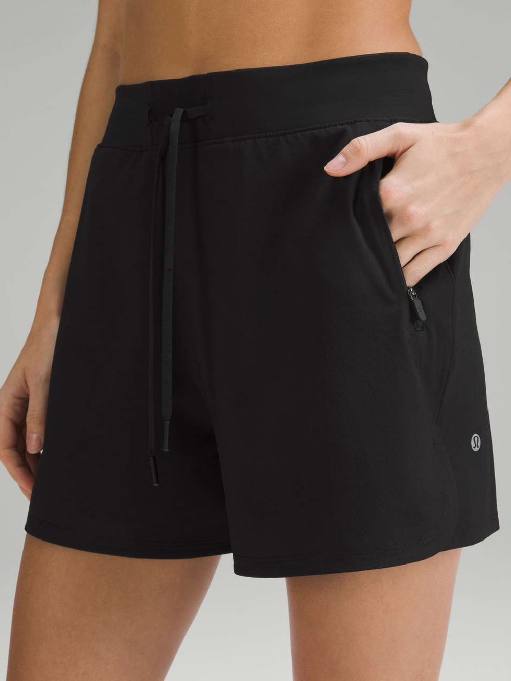 Lululemon License to Train High-Rise Short 4" Black